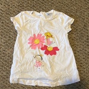 Mayoral tshirt girls with flowers. 18 months.